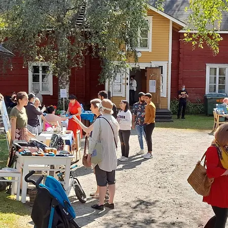Maison d'hôtes Lauri Historical Log House Manor 3*